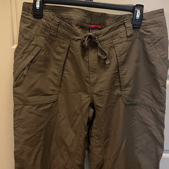 The North Face Women's Olive Horizon Tempest Hiking Convertible outdoors Pants - Picture 2 of 11